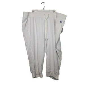 Lane Bryant Womens Livi Active Capri Jogger Sz 26 28 Moisture Wicking NWT